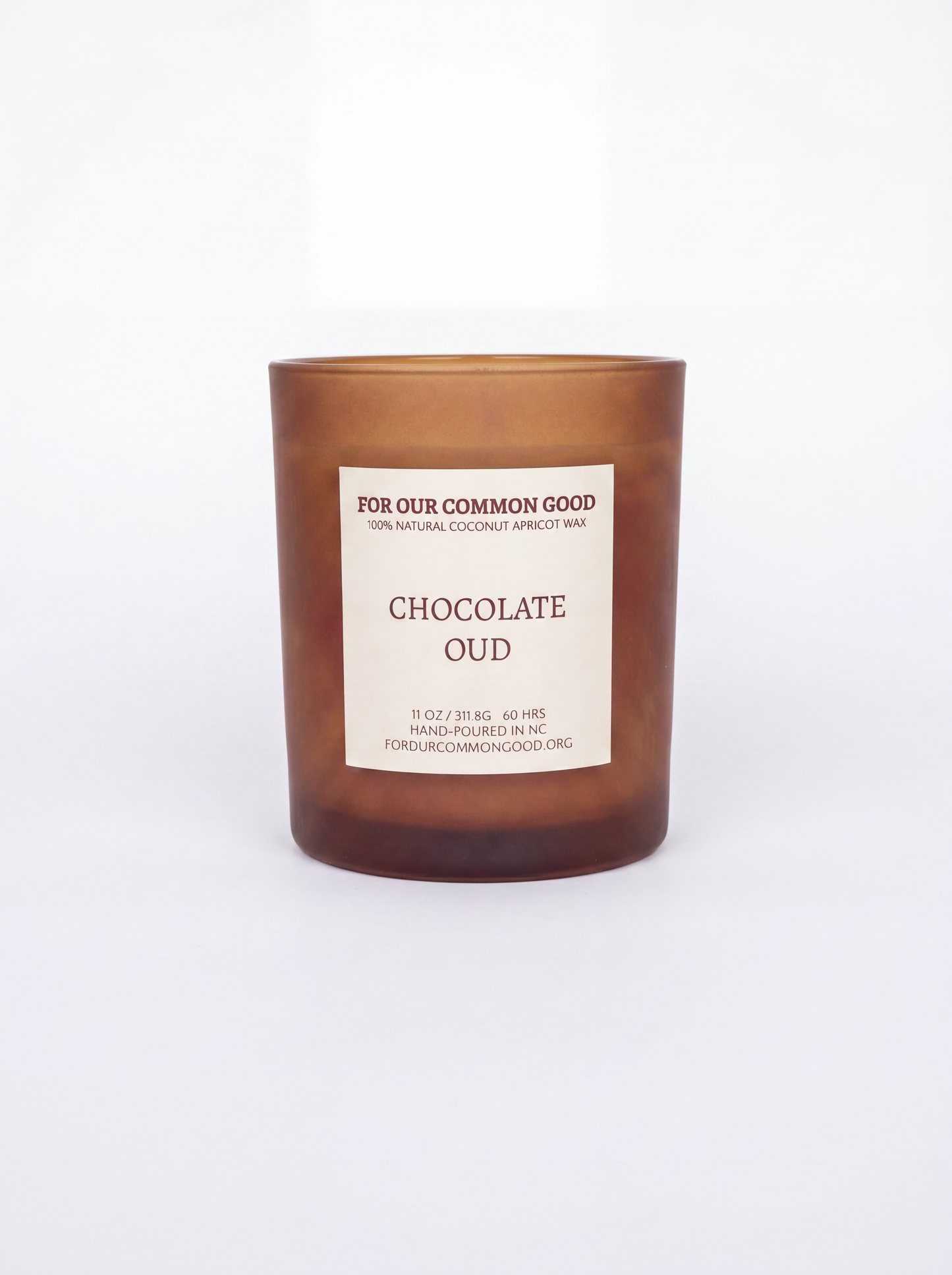 Chocolate Oud Aromatherapy Candle