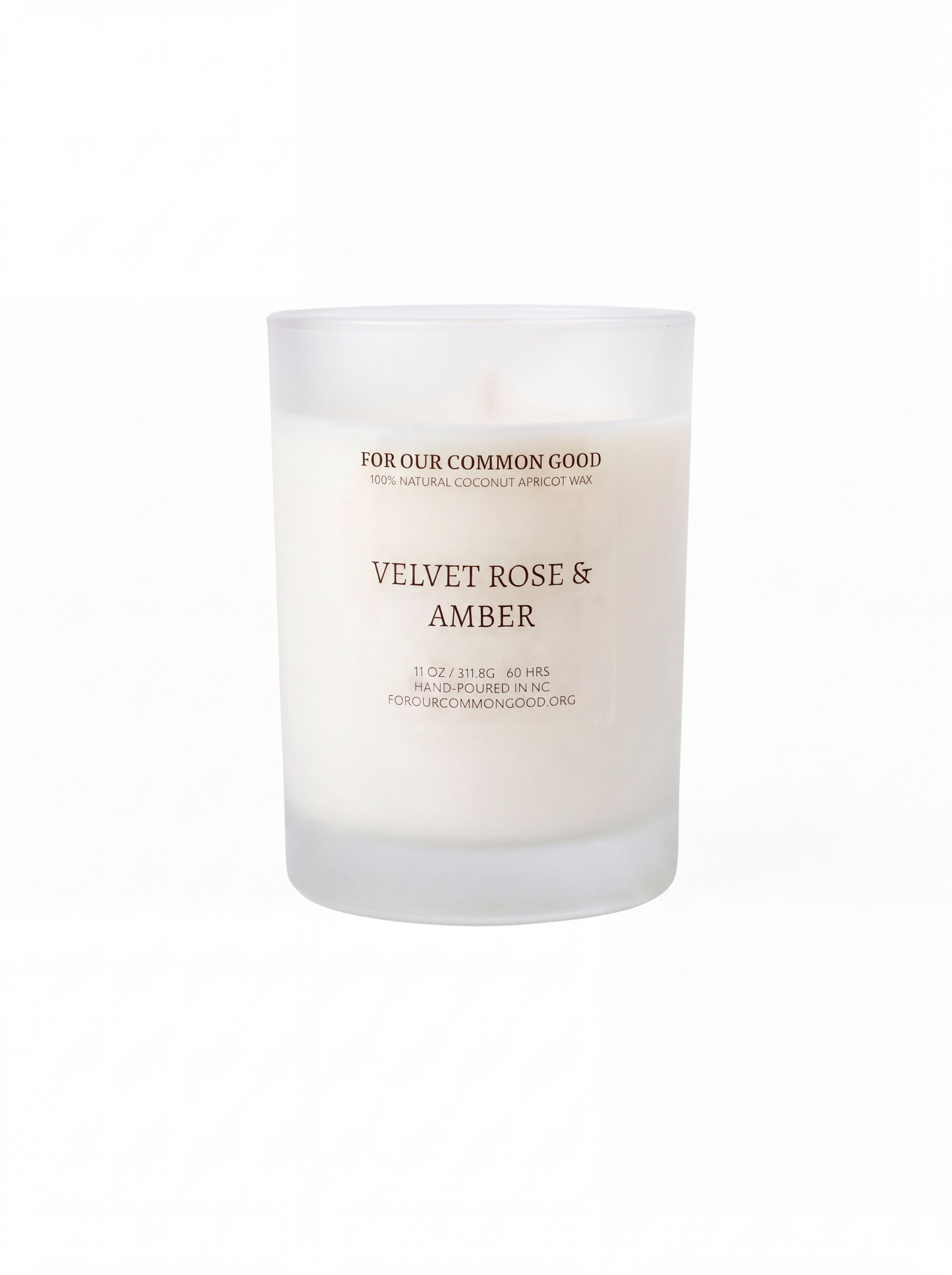 Velvet Rose and Amber Aromatherapy Candle