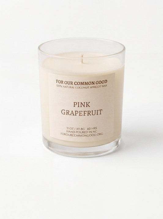 Pink Grapefruit Aromatherapy Candle